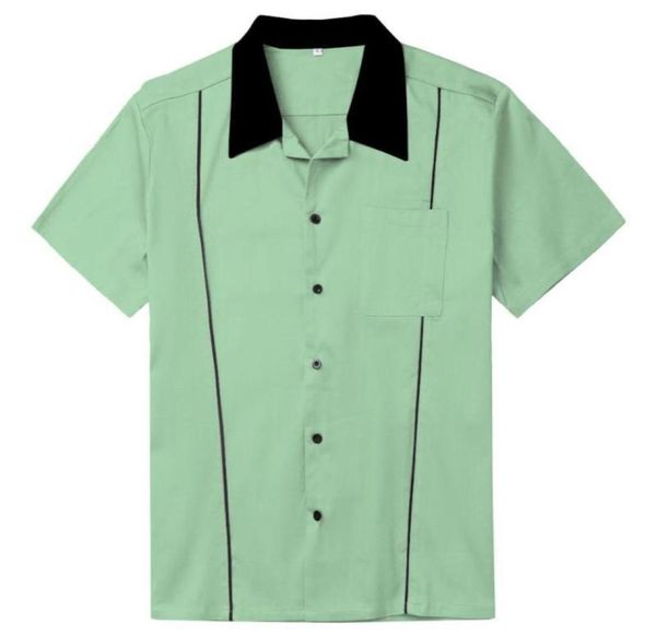 men039s casual shirts sishion 2021 grey brown green men shirt st118 cotton button up classic retro bowling plus size short slee4980655, White;black
men039s casual shirts sishion 2021 grey brown green men shirt st118 cotton button up classic retro bowling plus size short slee4980655, White;black