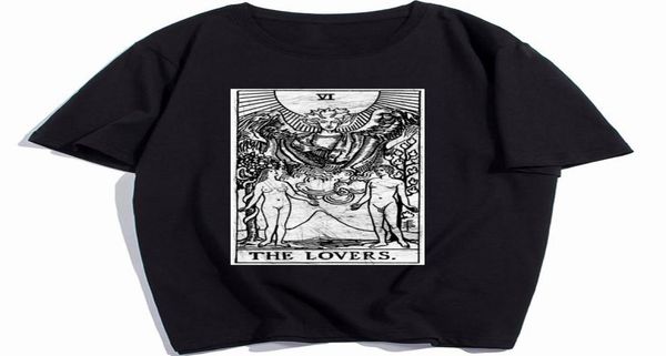 the lovers tarot card major arcana fortune telling occult mens t shirt crazy t shirt cotton printing9171032, White;black
the lovers tarot card major arcana fortune telling occult mens t shirt crazy t shirt cotton printing9171032, White;black