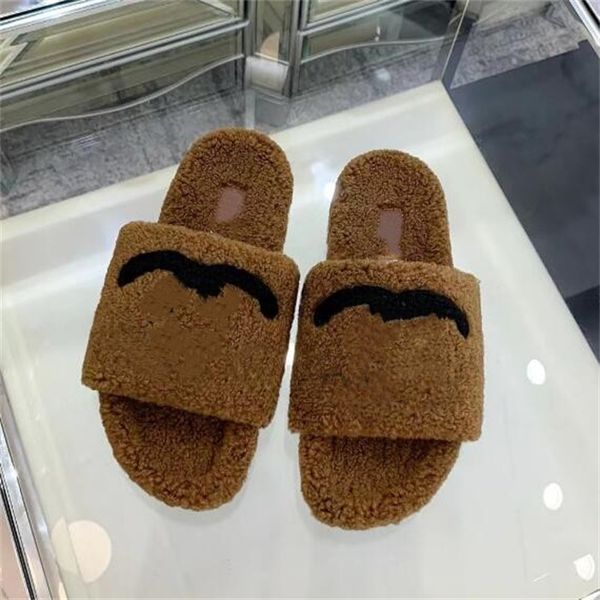 luxury slippers designer women wool sandals warm comfort slide fashion letter woman shoes autumn winter scuffs fur fluffy furry boots, Black
luxury slippers designer women wool sandals warm comfort slide fashion letter woman shoes autumn winter scuffs fur fluffy furry boots, Black