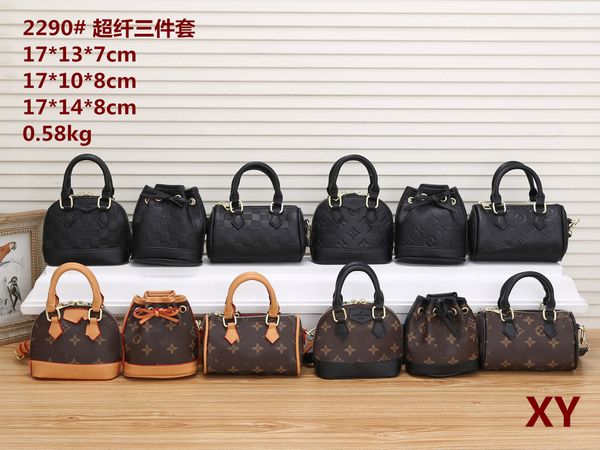 2023nano speedy alma noe bag 3 sets in 1 trio mini icones crossbody luxury shoulder purses leather strap monograms wallets lady crafted gift
2023nano speedy alma noe bag 3 sets in 1 trio mini icones crossbody luxury shoulder purses leather strap monograms wallets lady crafted gift