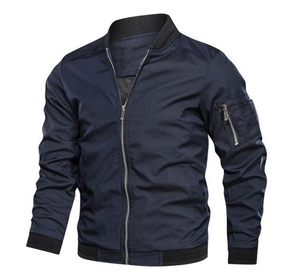 spring autumn man jackets outerwear long sleeve zipper pockets bomber jacket men windbreaker baseball coat mens clothing plus big 1910104, Black;brown
spring autumn man jackets outerwear long sleeve zipper pockets bomber jacket men windbreaker baseball coat mens clothing plus big 1910104, Black;brown