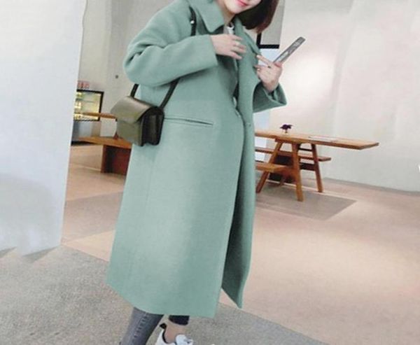 women wool coat winter casual korean version slim long coat full sleeve suit collar womens plus size warm coats green4565854, Black
women wool coat winter casual korean version slim long coat full sleeve suit collar womens plus size warm coats green4565854, Black