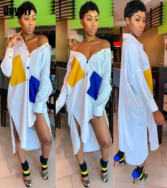 fashion long sleeve shirt dress women casual summer patchwork pocket button oversize high low asymmetrical t2852477, Black;gray
fashion long sleeve shirt dress women casual summer patchwork pocket button oversize high low asymmetrical t2852477, Black;gray