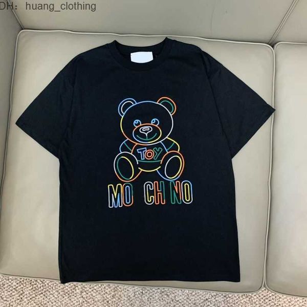 summer designer womens moschino italian luxury brands cartoon bear stamp loose round for outdoor leisure clothing mens shirt 0kzf, White
summer designer womens moschino italian luxury brands cartoon bear stamp loose round for outdoor leisure clothing mens shirt 0kzf, White