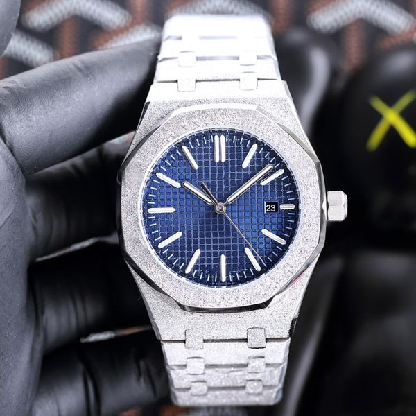 shiny mens watch automatic mechanical designer watches 45mm sapphire luminous business wristwatches montre de luxe, Slivery;brown
shiny mens watch automatic mechanical designer watches 45mm sapphire luminous business wristwatches montre de luxe, Slivery;brown