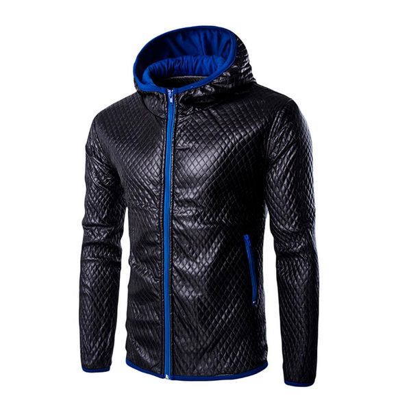 men039s autumn winter casual long sleeve solid stand hooded leather jacket casual jackets fashion slim jacket male new2511479, Black
men039s autumn winter casual long sleeve solid stand hooded leather jacket casual jackets fashion slim jacket male new2511479, Black