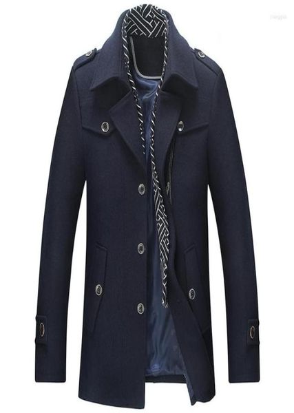 men039s wool 2022 winter men39s fashion long brand cotton blends thick woolen cashmere business casual leisure jacket trench8145677, Black
men039s wool 2022 winter men39s fashion long brand cotton blends thick woolen cashmere business casual leisure jacket trench8145677, Black