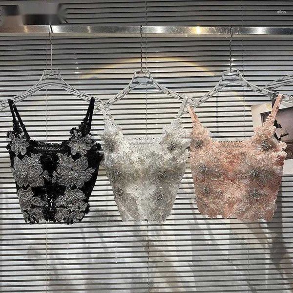 women's tanks camisole 2023 spring summer heavy rhinestone flower beaded tank fashion elegant socialite chest pad lace, White
women's tanks camisole 2023 spring summer heavy rhinestone flower beaded tank fashion elegant socialite chest pad lace, White