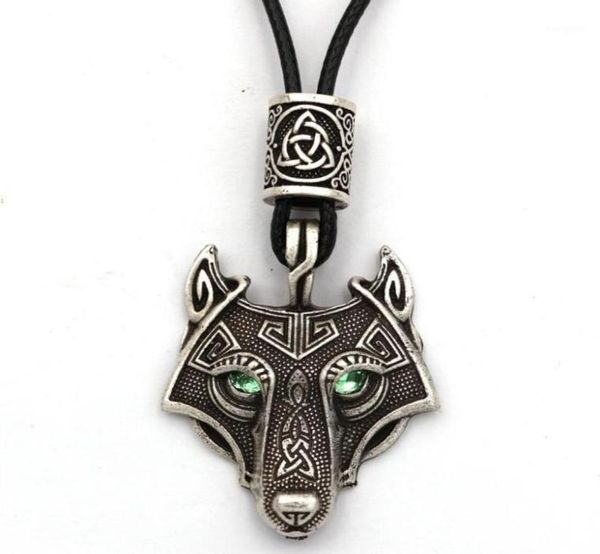 green eyes wolf pendant vegvisir valknut runes bead viking jewelry necklace men pagan amulet talisman drop17187190, Silver
green eyes wolf pendant vegvisir valknut runes bead viking jewelry necklace men pagan amulet talisman drop17187190, Silver