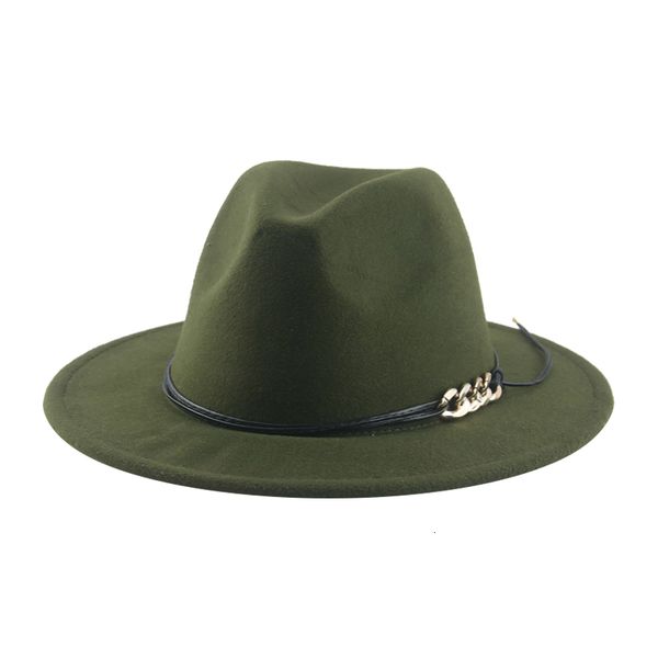 wide brim hats bucket fedora hat women men solid color chain band jazz caps fascinator winter autumn formal vintage 230808, Blue;gray
wide brim hats bucket fedora hat women men solid color chain band jazz caps fascinator winter autumn formal vintage 230808, Blue;gray