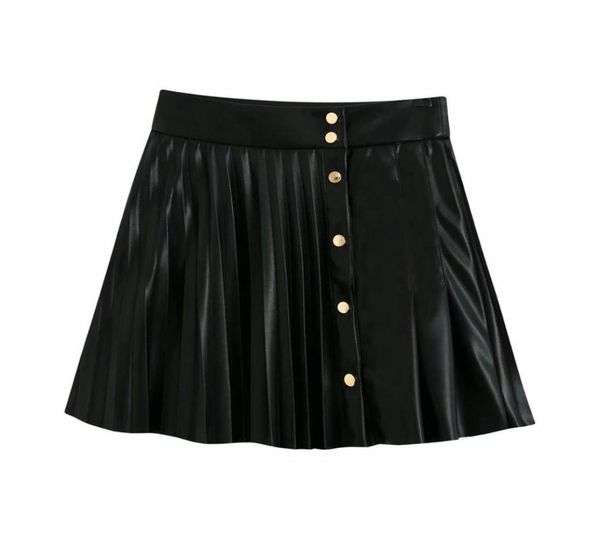 2021 women skirt faux leather pleated mini skirt metal snapbutton highwaist stylish casual female skirts ropa mujer falda5161868, Black
2021 women skirt faux leather pleated mini skirt metal snapbutton highwaist stylish casual female skirts ropa mujer falda5161868, Black