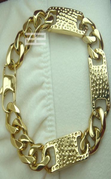 men039s cool 14k 14ct gold filled gf 14mm width 23cm length cool braclet b1405912058, Black
men039s cool 14k 14ct gold filled gf 14mm width 23cm length cool braclet b1405912058, Black