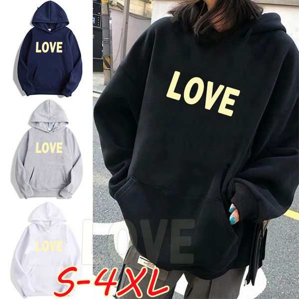 womens hoodies sweatshirts fashion pullovers women hoodie autumn hip hop streetwear love 4 colors 230808, Black 
womens hoodies sweatshirts fashion pullovers women hoodie autumn hip hop streetwear love 4 colors 230808, Black