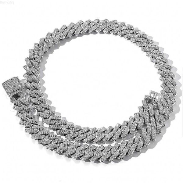and fashionable hip-hop s925 sterling silver inlaid with mosan diamond 14mm diamond luxury cuban chain jewelry men
and fashionable hip-hop s925 sterling silver inlaid with mosan diamond 14mm diamond luxury cuban chain jewelry men