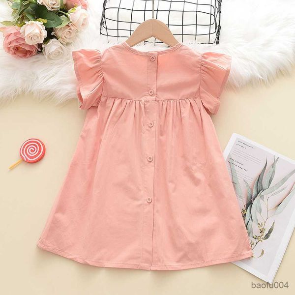 girl's dresses dress summer embroidered short sleeve pocket dress party version of new baby girl clothes r230808, Red;yellow
girl's dresses dress summer embroidered short sleeve pocket dress party version of new baby girl clothes r230808, Red;yellow
