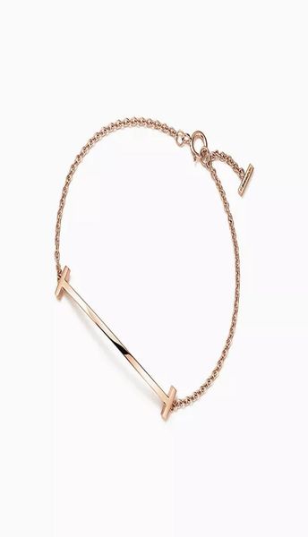 designer bracelet 18k rose gold t series women's hand chain geometrically exquisite presents luxury jewelry4888003, Golden;silver
designer bracelet 18k rose gold t series women's hand chain geometrically exquisite presents luxury jewelry4888003, Golden;silver