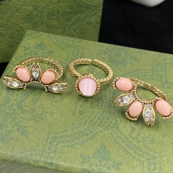 three in one ring double letter retro enamel flower rhinestone palace style design wedding rings for woman fashion jewelry gifts with box cg, Slivery;golden
three in one ring double letter retro enamel flower rhinestone palace style design wedding rings for woman fashion jewelry gifts with box cg, Slivery;golden