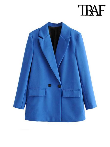women's suits blazers traf women chic office lady double breasted blazer vintage coat fashion notched collar long sleeve ladies outerwe, White;black
women's suits blazers traf women chic office lady double breasted blazer vintage coat fashion notched collar long sleeve ladies outerwe, White;black