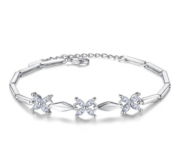 flower charm friendship bracelets for women clear cubic zirconia wedding jewelry valentine039s day gift whg563419548, Black
flower charm friendship bracelets for women clear cubic zirconia wedding jewelry valentine039s day gift whg563419548, Black