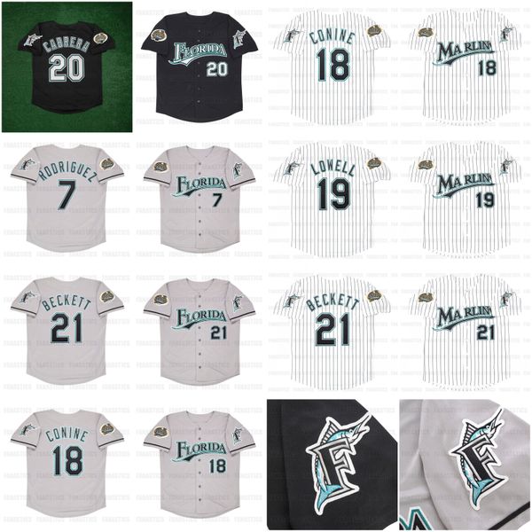 2003 world series marlins jersey florida 7 ivan rodriguez 18 jeff conine 19 mike lowell 21 josh beckett 34 a.j. burnett 35 dontrelle willis, Blue;black
2003 world series marlins jersey florida 7 ivan rodriguez 18 jeff conine 19 mike lowell 21 josh beckett 34 a.j. burnett 35 dontrelle willis, Blue;black