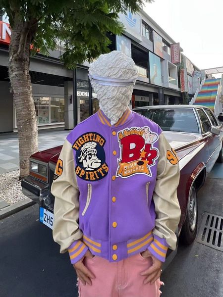 men's jackets american style stitching embroidery baseball uniform men's ins trend heavy industry retro explosive style loose all-, Black;brown
men's jackets american style stitching embroidery baseball uniform men's ins trend heavy industry retro explosive style loose all-, Black;brown