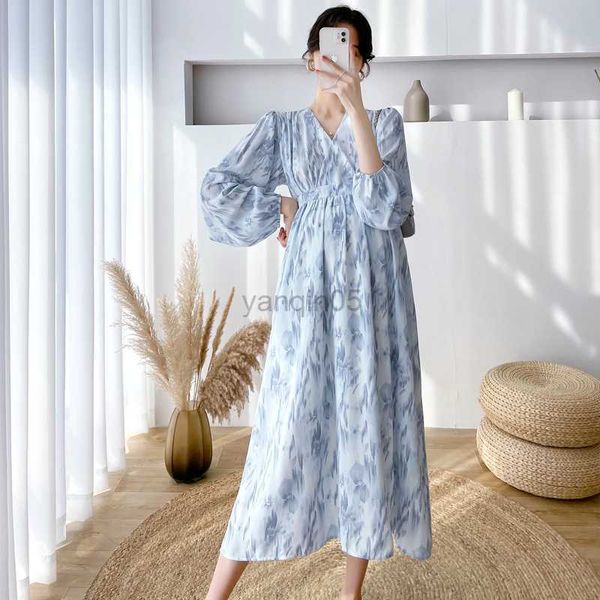 maternity dresses carecode fashion maternity dress spring summer v-neck chiffon printed loose long elegant dresses for women pregnancy cloth, White
maternity dresses carecode fashion maternity dress spring summer v-neck chiffon printed loose long elegant dresses for women pregnancy cloth, White