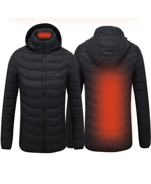 men039s down parkas warm winter mens heated coat usb electric battery heating hooded jacket outdoor thermal clothing winter par1163376, Black
men039s down parkas warm winter mens heated coat usb electric battery heating hooded jacket outdoor thermal clothing winter par1163376, Black