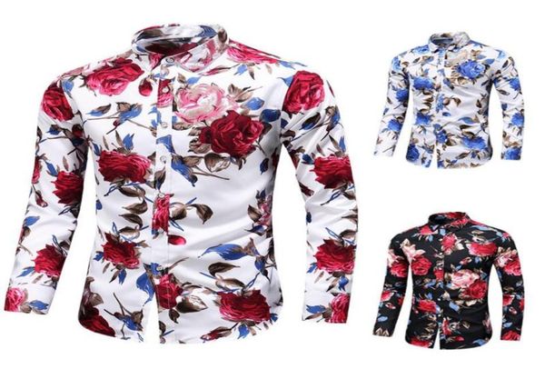 autumn fashion male shirt casual long sleeve button for men rose printed floral shirts plus size 5xl 6xl 7xl7841046, White;black
autumn fashion male shirt casual long sleeve button for men rose printed floral shirts plus size 5xl 6xl 7xl7841046, White;black