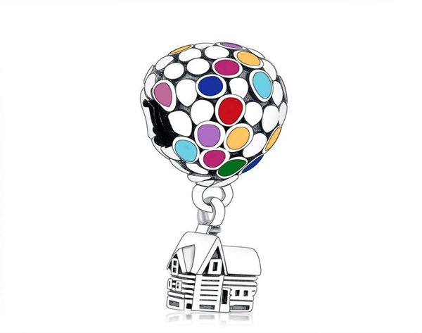 authentic 925 sterling silver up house balloons dangle charms pendant beads fit brand charm bracelet diy jewelry2542090, Black
authentic 925 sterling silver up house balloons dangle charms pendant beads fit brand charm bracelet diy jewelry2542090, Black