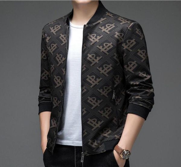 men039s coat spring and autumn printed 2021 new korean men fashion casual baseball jacket3451623, Black;brown
men039s coat spring and autumn printed 2021 new korean men fashion casual baseball jacket3451623, Black;brown