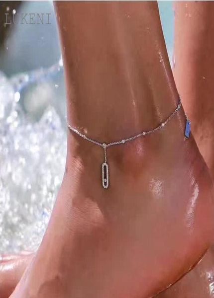 lukeni new design women s925 sterling silver micro inlay zircon geometrical barefoot sandals anklet foot chain jewelry gift t190626633508, Red;blue
lukeni new design women s925 sterling silver micro inlay zircon geometrical barefoot sandals anklet foot chain jewelry gift t190626633508, Red;blue