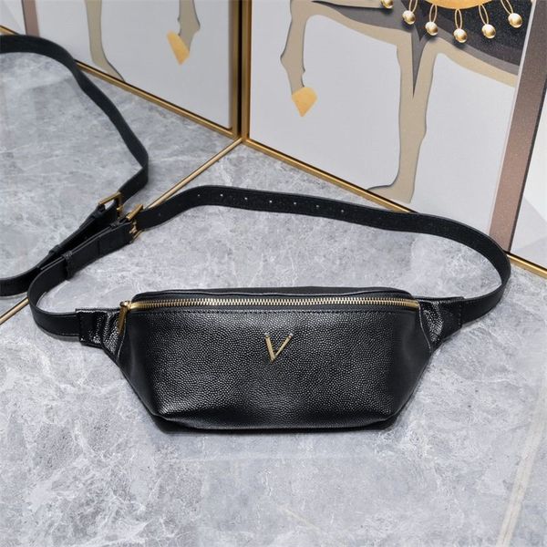 genuine leather black handbag designer bag purses metal letter decoration womens men waist pouch bag belt women pocket bags fashion tote
genuine leather black handbag designer bag purses metal letter decoration womens men waist pouch bag belt women pocket bags fashion tote