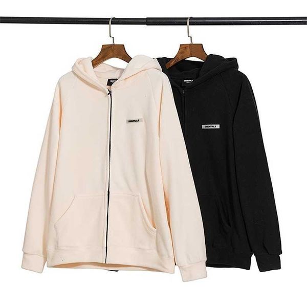 fashion brand new esential fleece zipper sweater coat men's and women's loose jacket, Black
fashion brand new esential fleece zipper sweater coat men's and women's loose jacket, Black