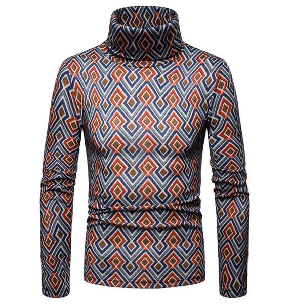 men fashion rhombus print high neck long sleeve jumper winter slim pullover 739201, White;black
men fashion rhombus print high neck long sleeve jumper winter slim pullover 739201, White;black