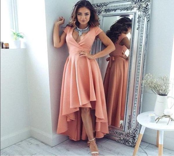 modern high low long coral prom dresses 2017 deep vneck short sleeves formal dresses evening party wear summer cocktail dres7240941, Black
modern high low long coral prom dresses 2017 deep vneck short sleeves formal dresses evening party wear summer cocktail dres7240941, Black
