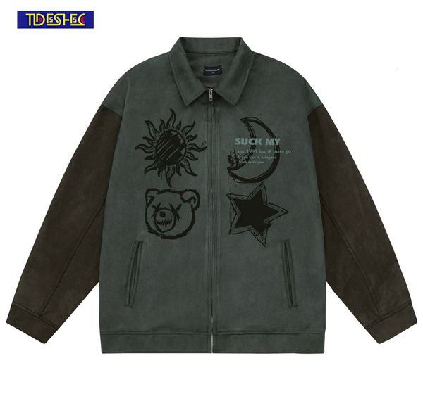 mens jackets women american retro street hip hop cartoon graphic print zipper jacket oversized casual trend y2k fashion coat autumn 230808, Black;brown
mens jackets women american retro street hip hop cartoon graphic print zipper jacket oversized casual trend y2k fashion coat autumn 230808, Black;brown