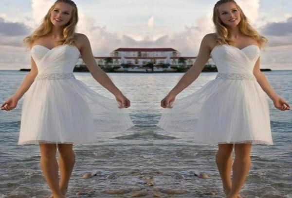 new sweetheart rhinestone tulle short casual beach aline wedding dresses bridal gowns custom made under 10072359782048643, White
new sweetheart rhinestone tulle short casual beach aline wedding dresses bridal gowns custom made under 10072359782048643, White