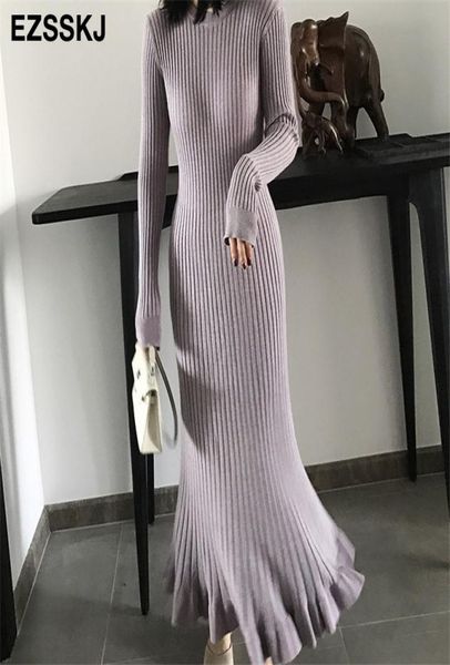 autumn winter thick mermaid maxi sweater dress women oneck long sweater dress elegant female aline slim knit dress 2009248295183, Black;gray
autumn winter thick mermaid maxi sweater dress women oneck long sweater dress elegant female aline slim knit dress 2009248295183, Black;gray