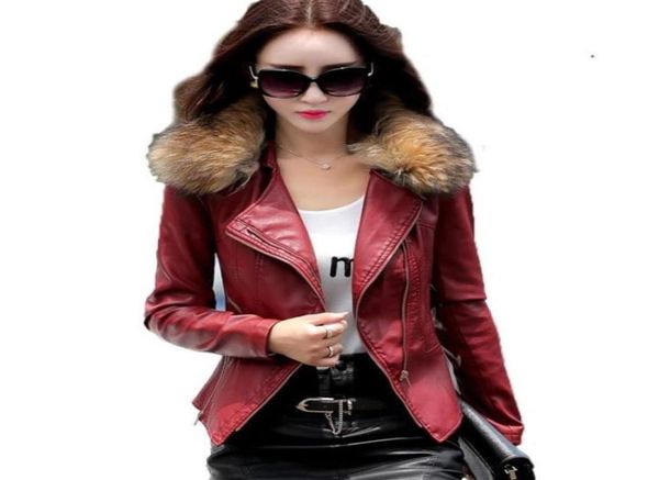 real fur collar leather jacket women coat female outerwear 2016 spring autumn red plus size 4xl women parka coat fashion coats287l7047908, Black
real fur collar leather jacket women coat female outerwear 2016 spring autumn red plus size 4xl women parka coat fashion coats287l7047908, Black