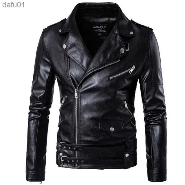 2022 new motorcycle pilot leather jacket fashion brand men's designer punk wind oblique zipper design men's leather jacket coat l2, Black
2022 new motorcycle pilot leather jacket fashion brand men's designer punk wind oblique zipper design men's leather jacket coat l2, Black