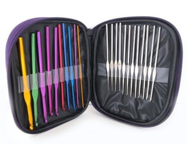 22pcsset aluminum crochet hooks needles knit weave stitches knitting craft with case new arrival5849930, Black
22pcsset aluminum crochet hooks needles knit weave stitches knitting craft with case new arrival5849930, Black