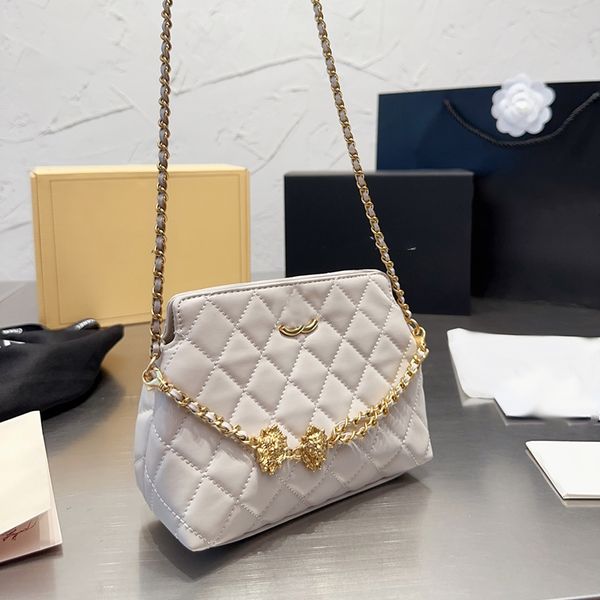 stylish womens shoulder bag cute gold lion leather clamshell quilted diamond hardware metal buckle luxury handbag matelasse chain crossbody
stylish womens shoulder bag cute gold lion leather clamshell quilted diamond hardware metal buckle luxury handbag matelasse chain crossbody