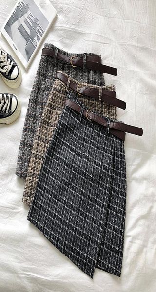 korean irregular lady skirt female sweet high waist aline mini skirt vintage casual women plaid skirt chic sashes7514563, Black
korean irregular lady skirt female sweet high waist aline mini skirt vintage casual women plaid skirt chic sashes7514563, Black