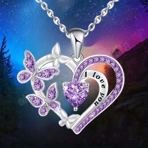 exquisite simple butterfly heart pendant necklace animal accessories for women banquet party jewelry for friends birthday gift, Silver
exquisite simple butterfly heart pendant necklace animal accessories for women banquet party jewelry for friends birthday gift, Silver