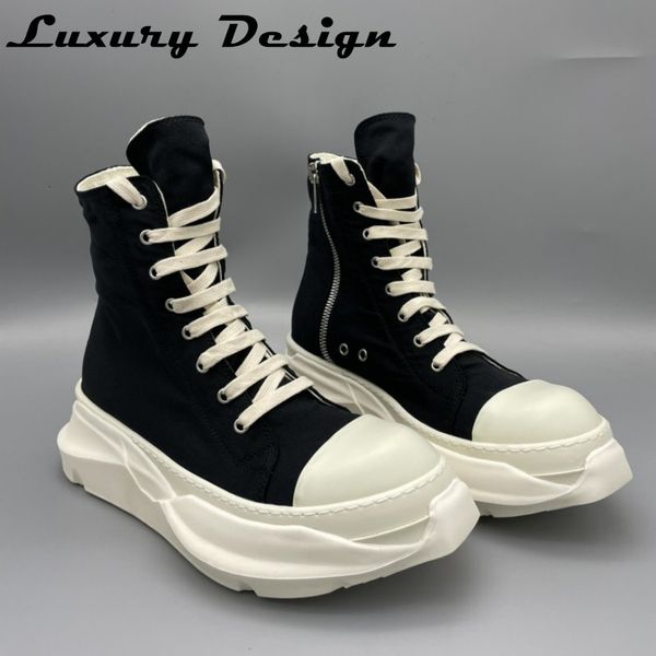 boots round owens brand casual shoes men high lace up trainer thick sole designer women low black sneakers 230807
boots round owens brand casual shoes men high lace up trainer thick sole designer women low black sneakers 230807