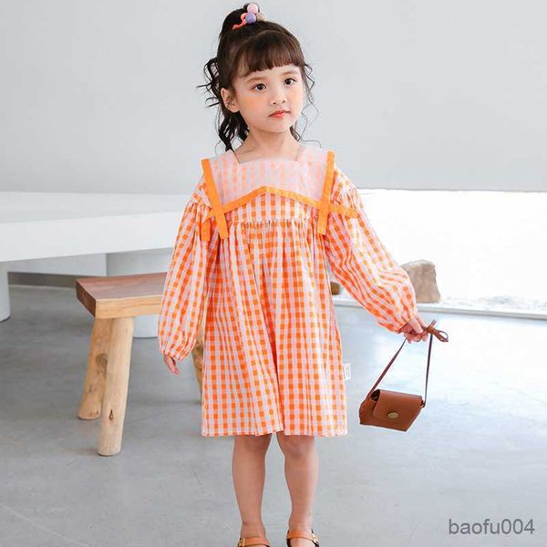 girl's dresses musim semi dan musim gugur baru gaun kotak-kotak perempuan leher kain kasa gaun putri katun balita bayi imut vestidos pe, Red;yellow
girl's dresses musim semi dan musim gugur baru gaun kotak-kotak perempuan leher kain kasa gaun putri katun balita bayi imut vestidos pe, Red;yellow