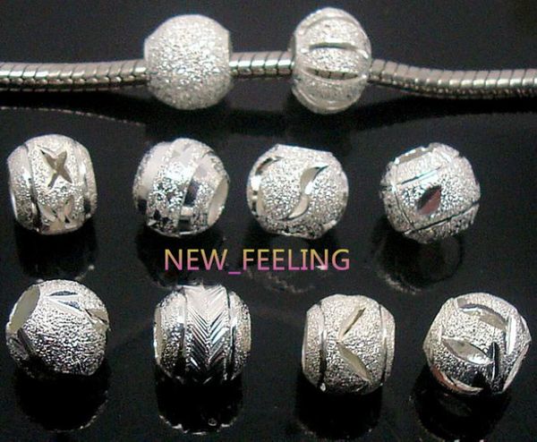 100pcs mixed round silver aluminun beads for jewelry making loose charms diy hole beads for european bracelet whole in bulk lo9035419, Black
100pcs mixed round silver aluminun beads for jewelry making loose charms diy hole beads for european bracelet whole in bulk lo9035419, Black