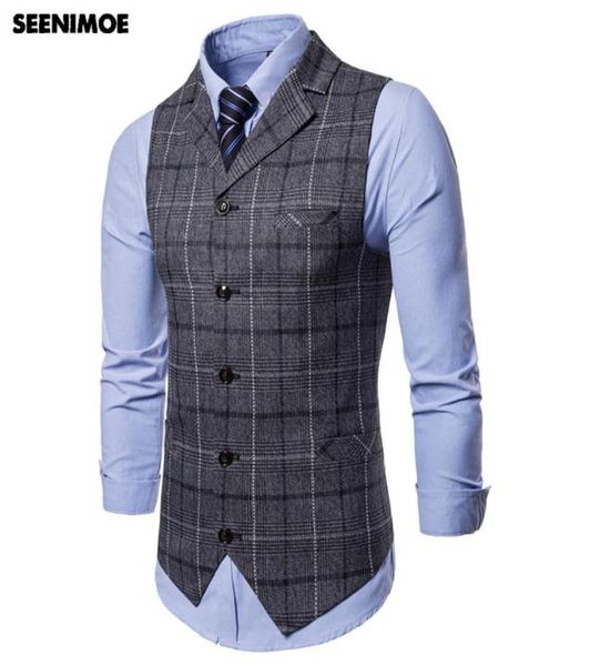 seenimoe mens wedding waistcoat striped plaid formal blazer vests casual single breasted vneck m4xl male suit vest cx2006234763675, White;black
seenimoe mens wedding waistcoat striped plaid formal blazer vests casual single breasted vneck m4xl male suit vest cx2006234763675, White;black