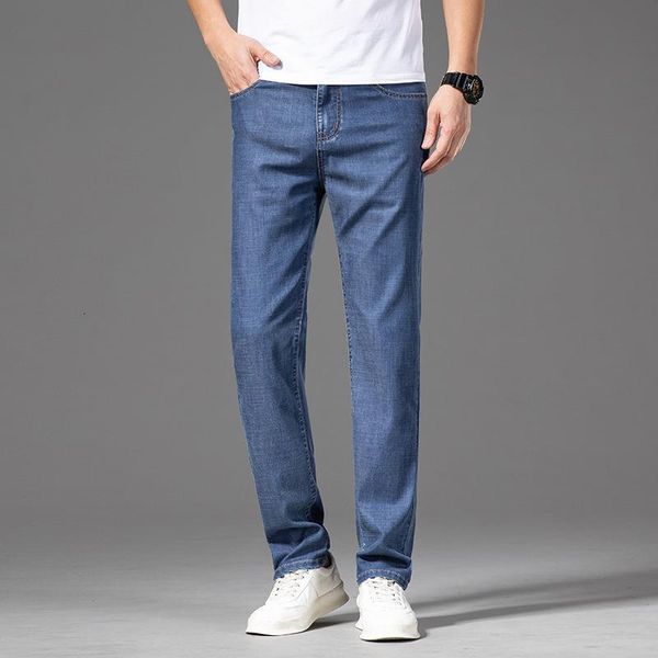 mens jeans summer thin straight elastic casual fashion breathable soft pants 230808, Blue
mens jeans summer thin straight elastic casual fashion breathable soft pants 230808, Blue