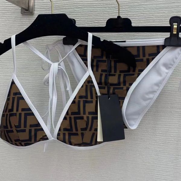 double letter print bikini two-piece swimsuit fashion temperament beach bikini, White;black
double letter print bikini two-piece swimsuit fashion temperament beach bikini, White;black